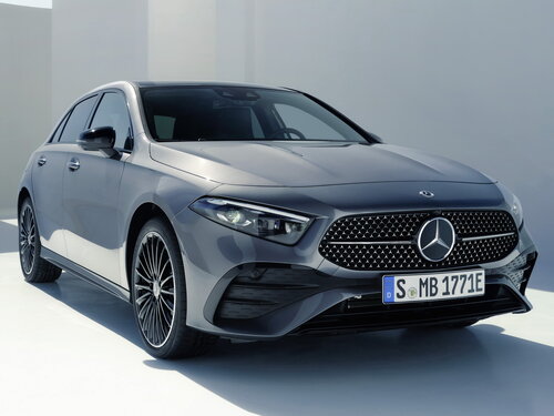 Mercedes-Benz A-Class рестайлинг 2022, хэтчбек 5 дв., 4 поколение, W177 (10.2022 - н.в.) - технические характеристики и комплектации